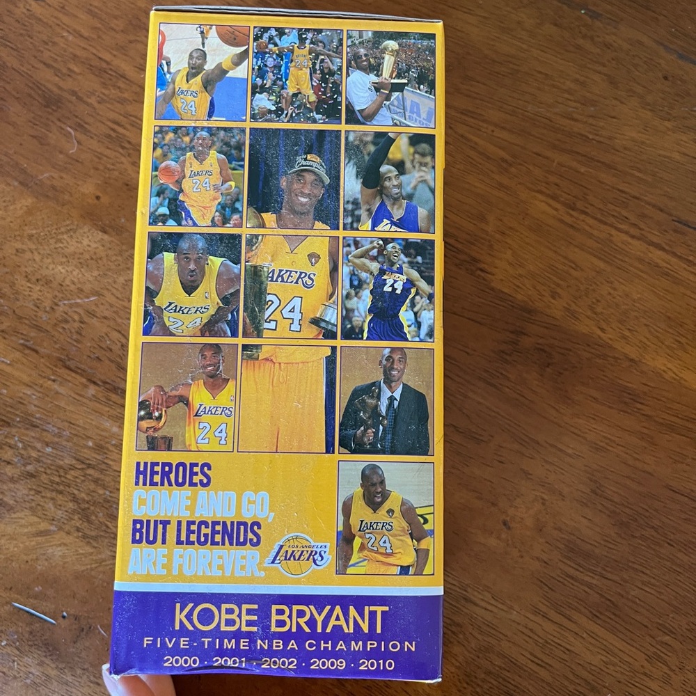 Kobe Bryant Lakers Collectible Bobblehead New in Box